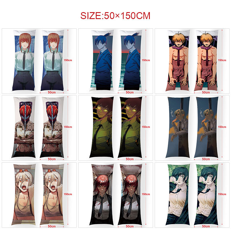 chainsaw man anime cushion 50*150cm