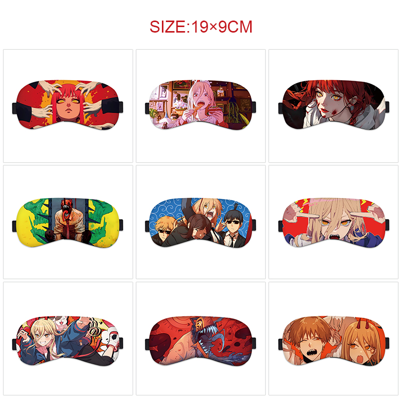 chainsaw man anime eyeshade for 5pcs