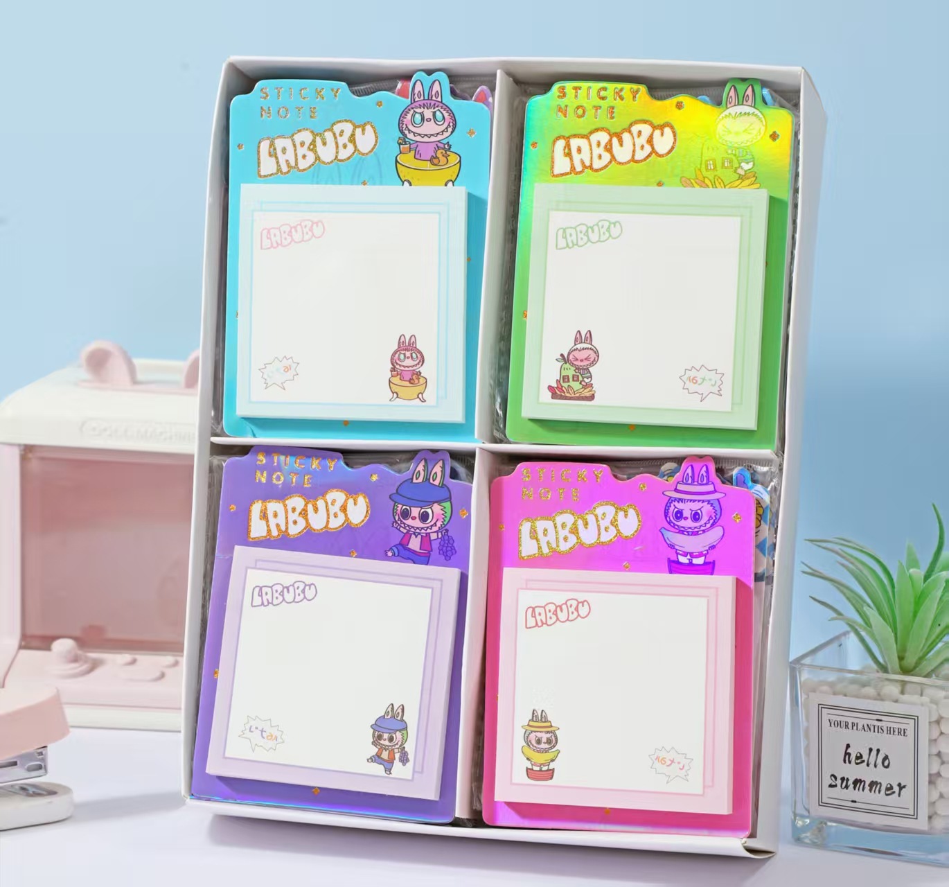 Labubu anime sticky note 36pcs a set