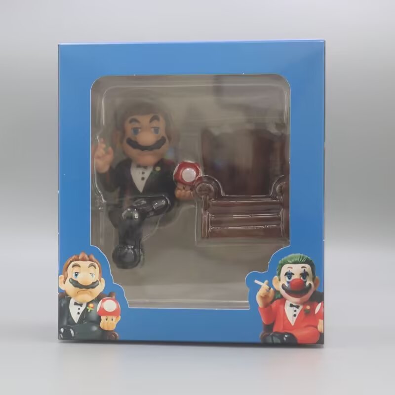 Super Mario anime figure 10cm