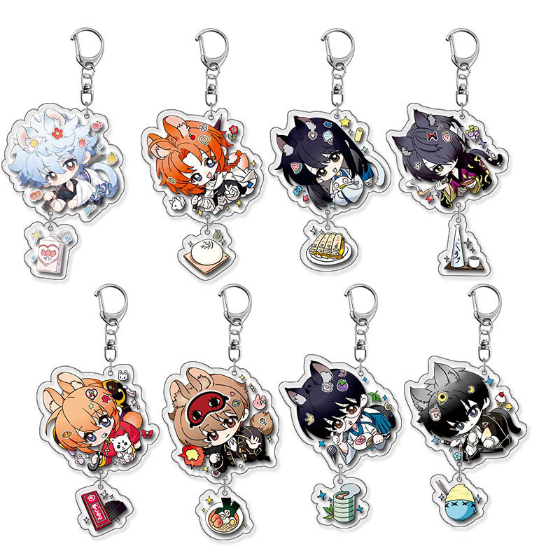 Gintama anime keychain