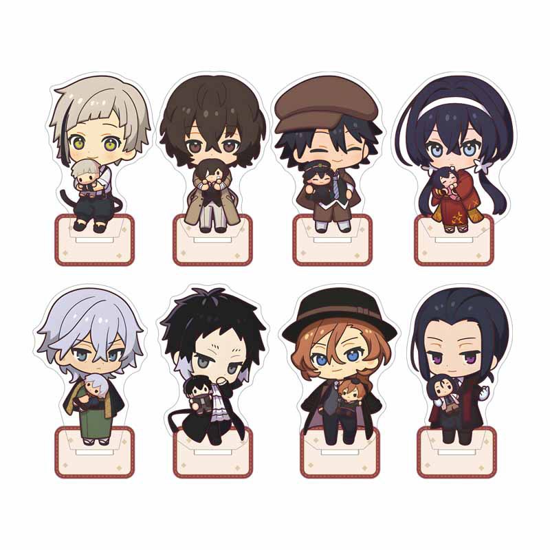 Bungo Stray Dogs anime standing plate 9.3*4.5cm