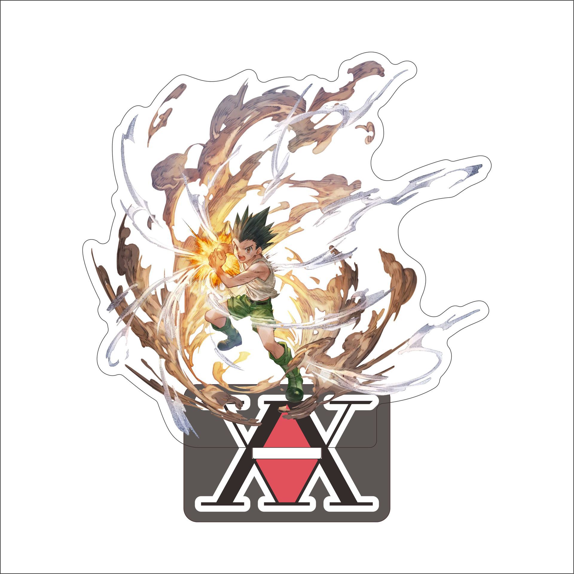 HunterX Hunter anime standing plate 12cm