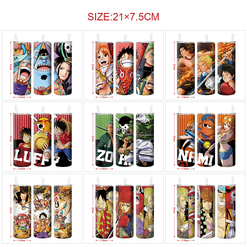 One Piece anime vacuum cup