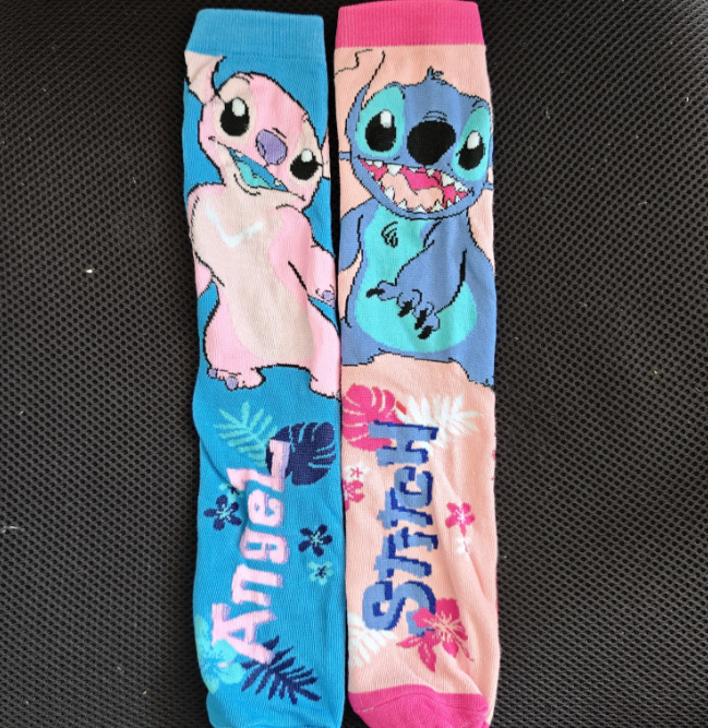 stitch anime socks