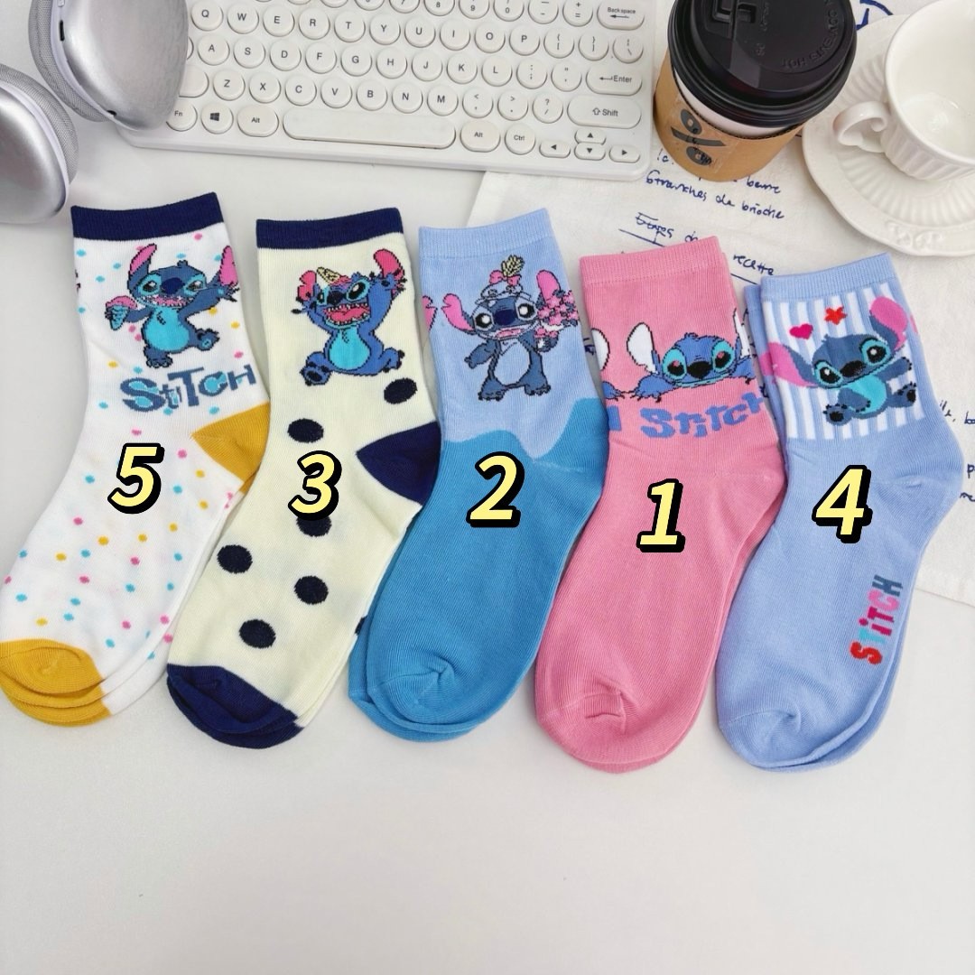 stitch anime socks price for 1pcs