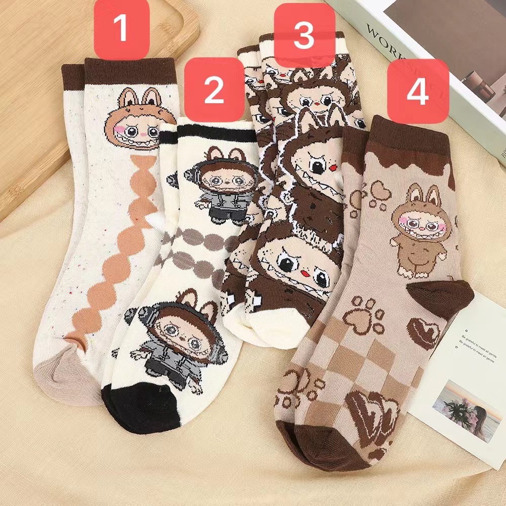 Labubu anime socks price for 1pcs
