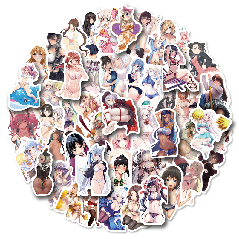 anime stickers 50pcs a set