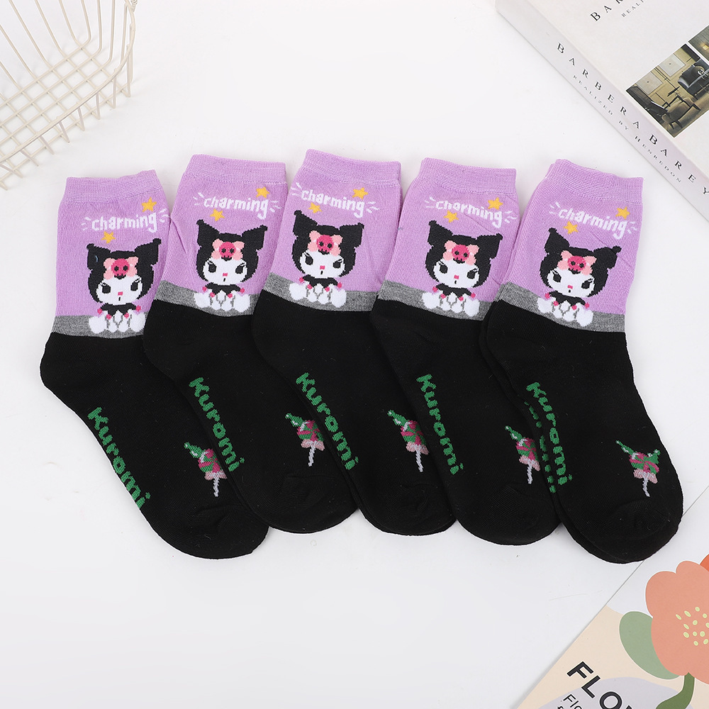 Kuromi anime socks price for 1pcs