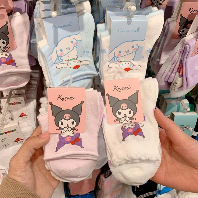 Kuromi anime socks price for 1pcs