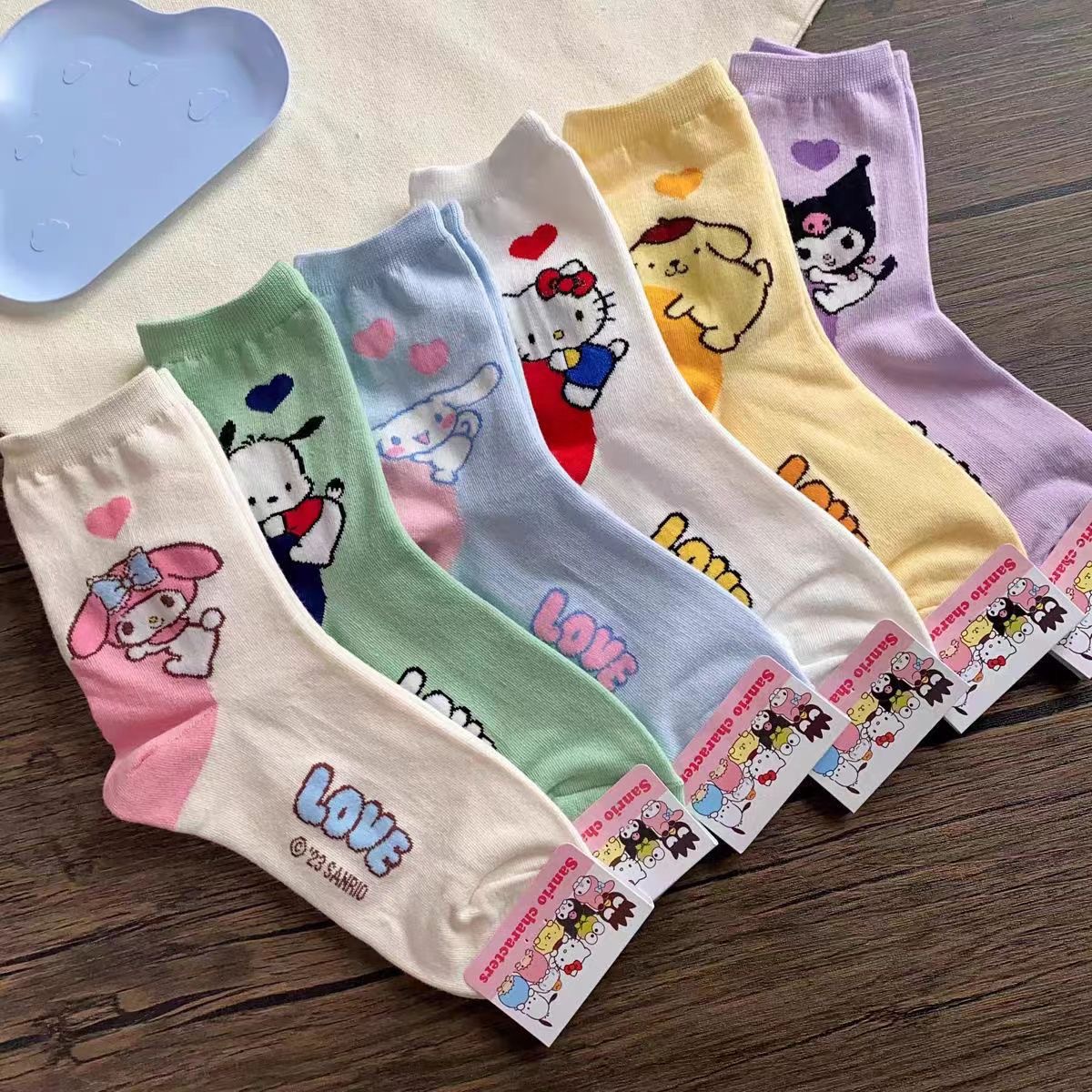 Kuromi anime socks price for 1pcs