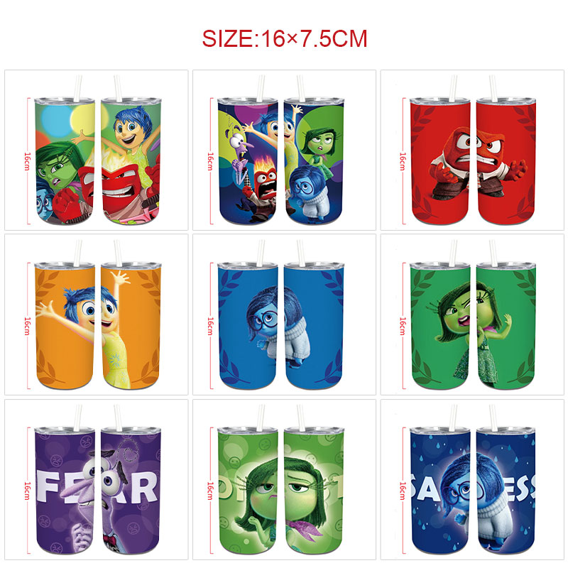 Inside out anime vacuum cup