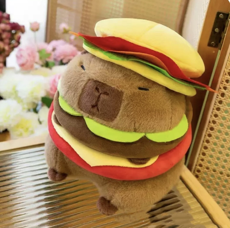 Capybara anime Plush doll 25cm