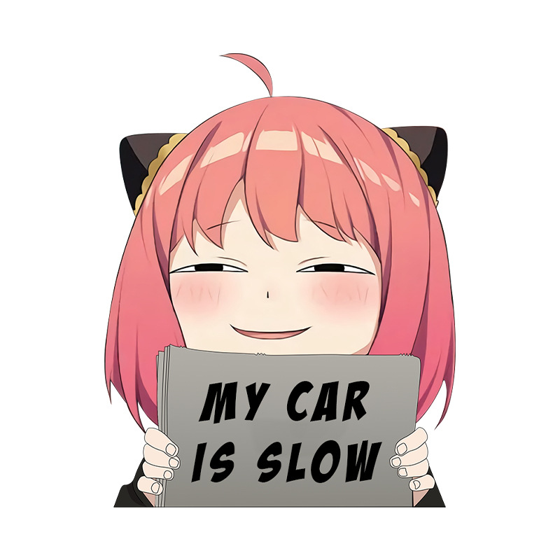 SPY×FAMILY anime car sticker 13cm