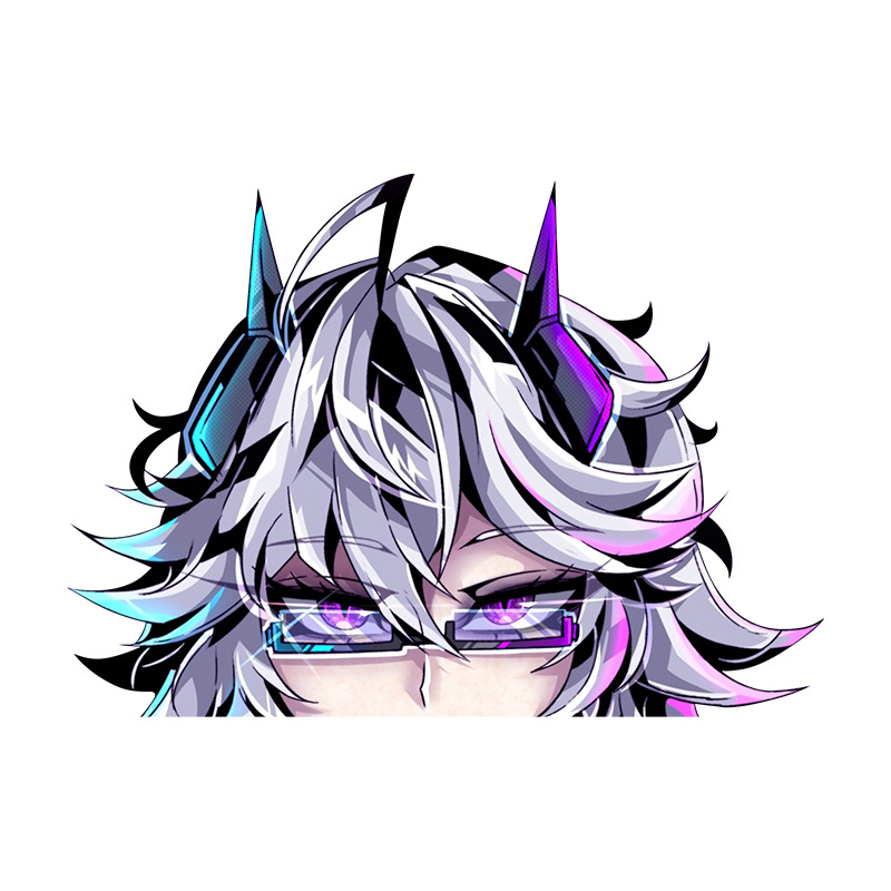 Arknights anime car sticker 13cm
