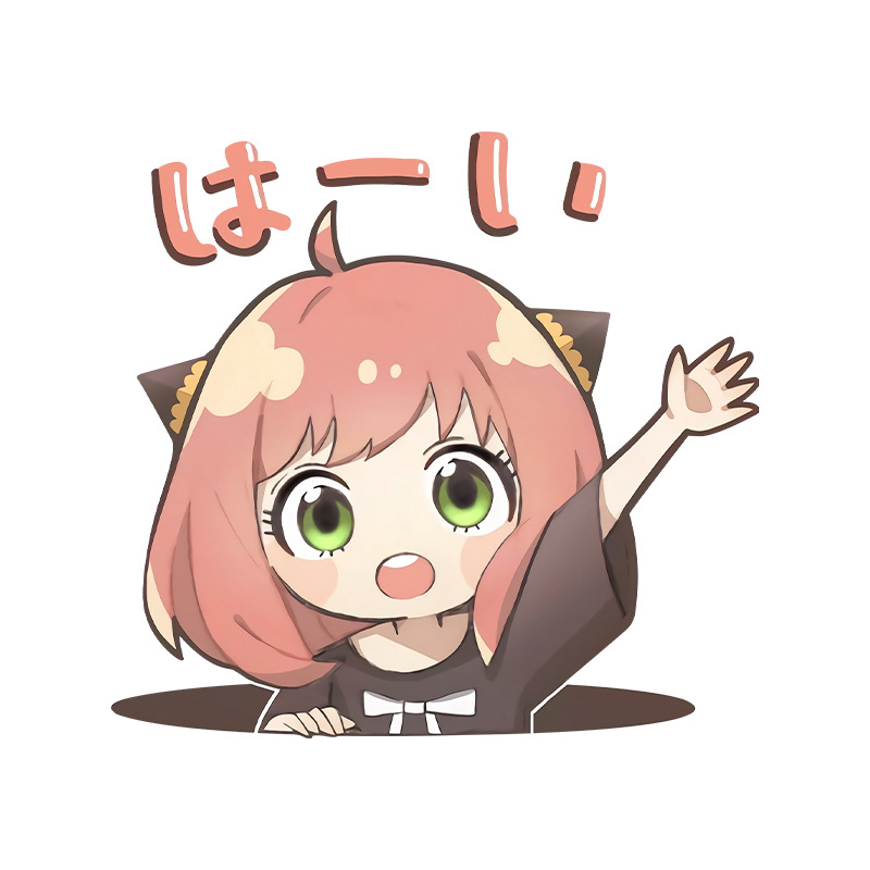 SPY×FAMILY anime car sticker 13cm