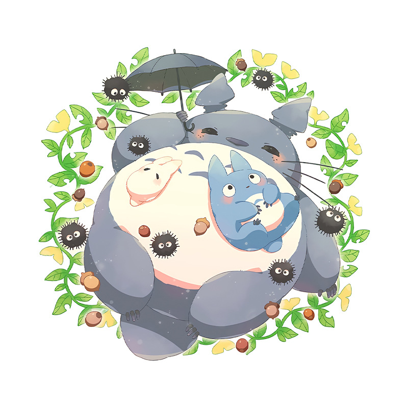 TOTORO anime car sticker 13cm