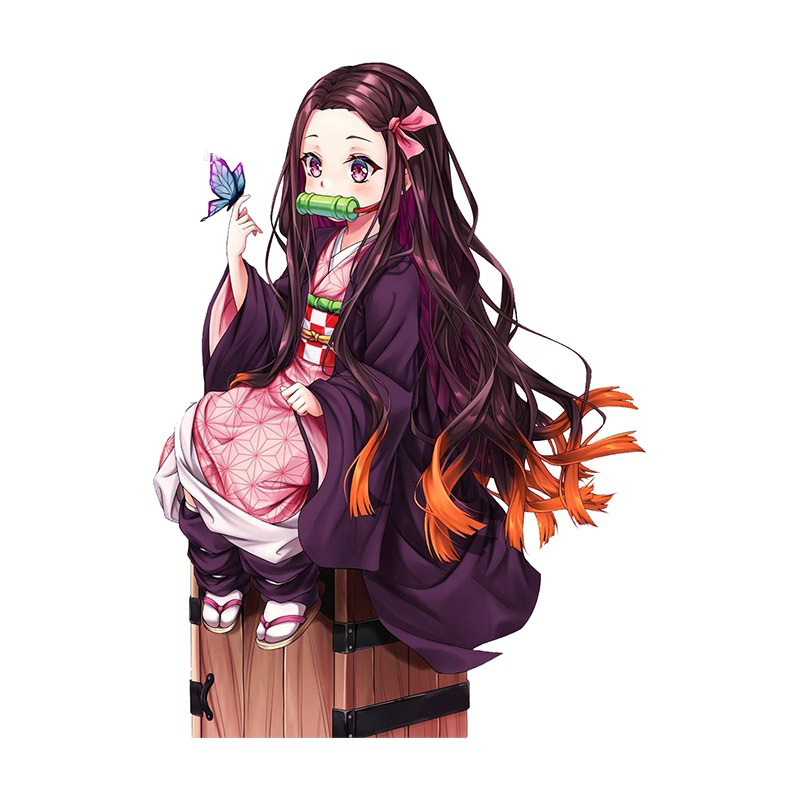 Demon slayer kimets anime car sticker 13cm