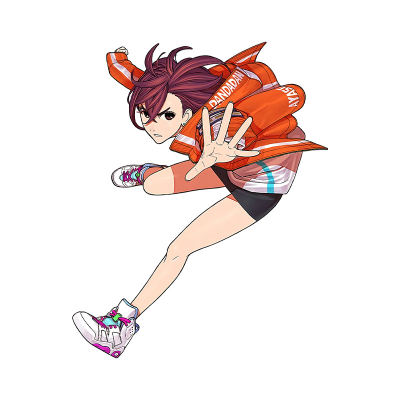 dandadan anime car sticker 13cm