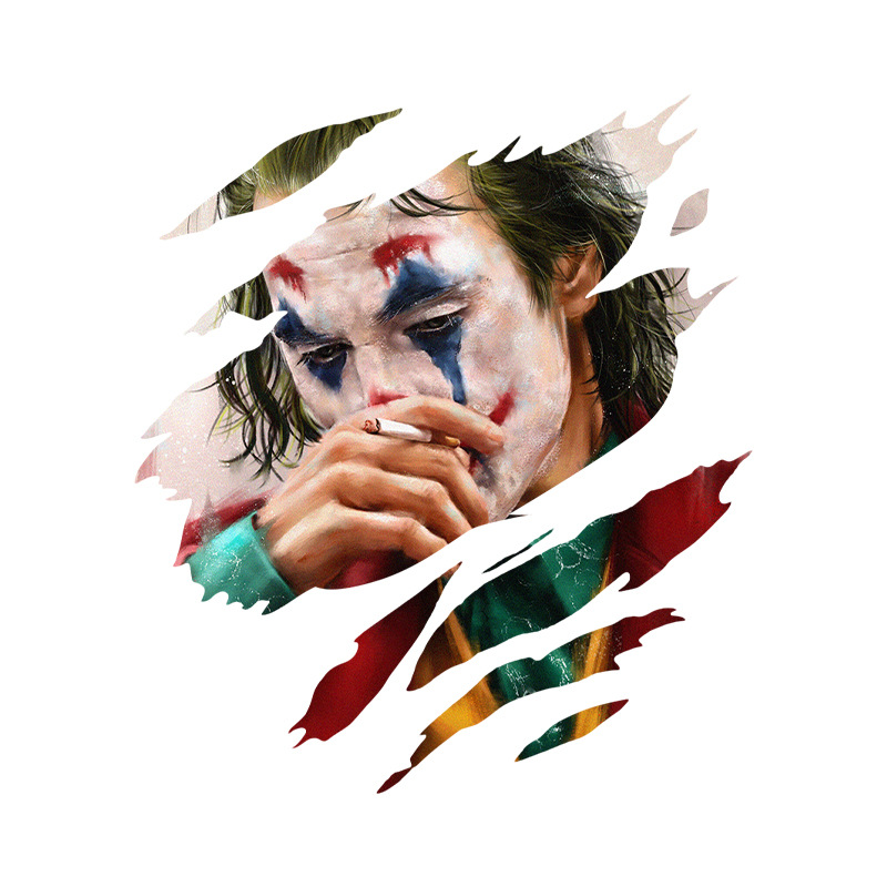 Joker anime car sticker 13cm