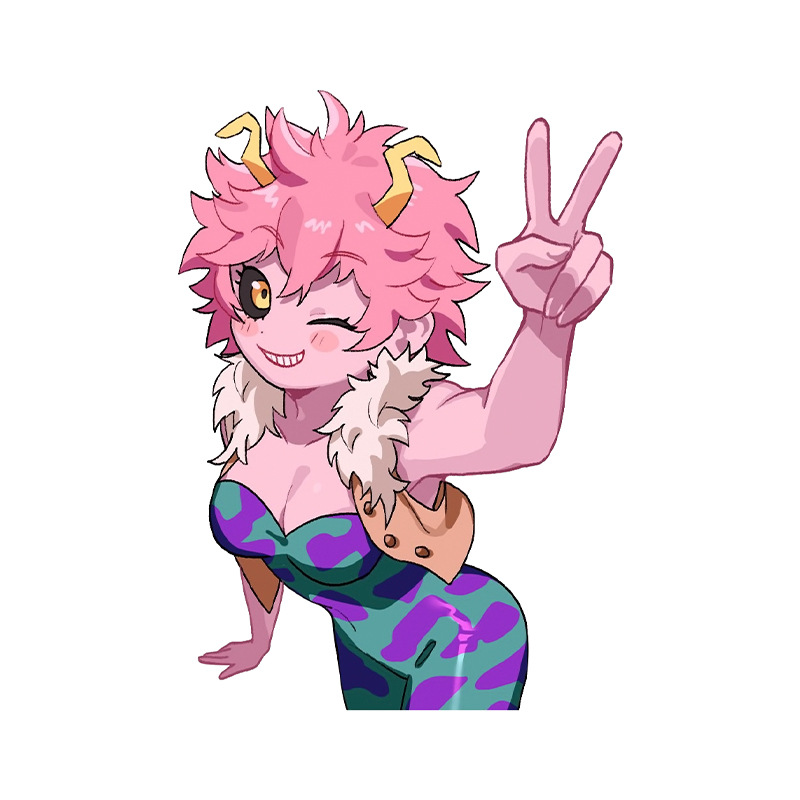My Hero Academia anime car sticker 13cm