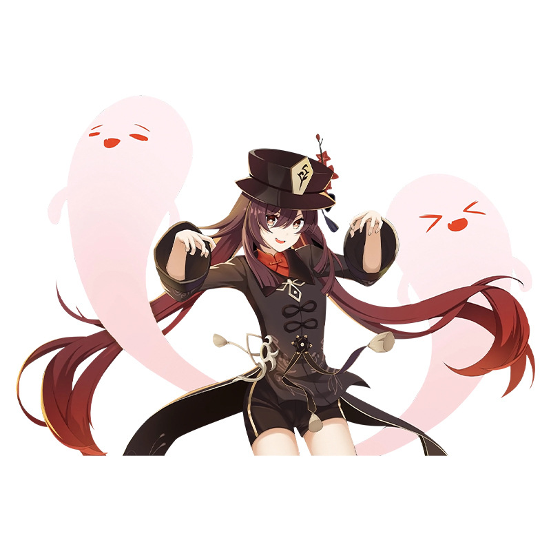 Genshin Impact anime car sticker 13cm