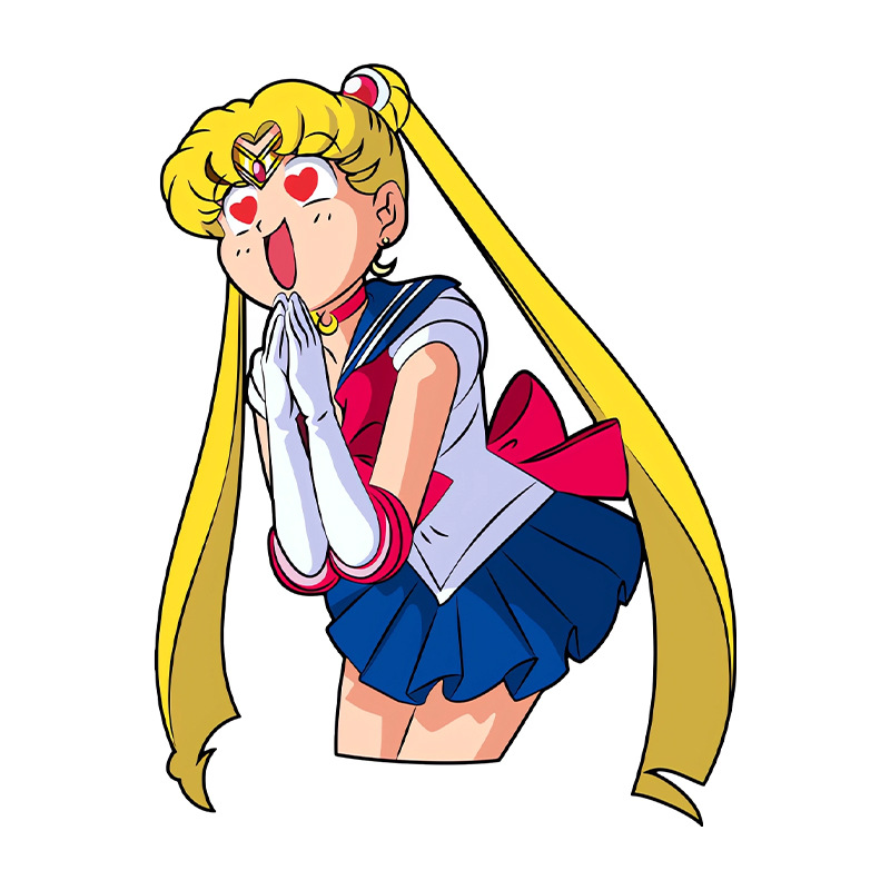 Sailor Moon Crystal anime car sticker 13cm
