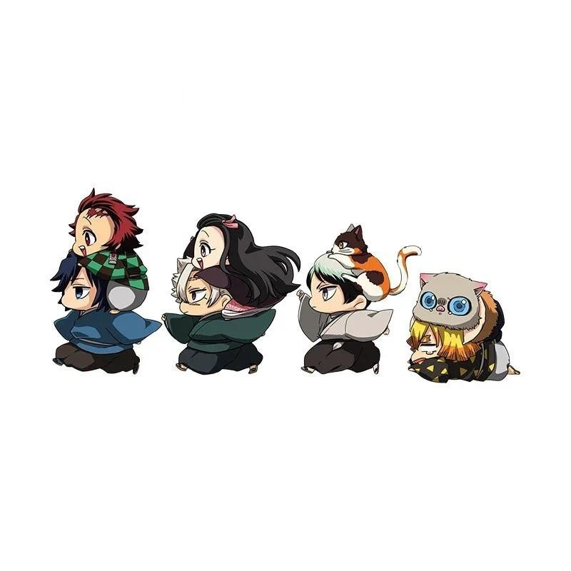 Demon slayer kimets anime car sticker 13cm