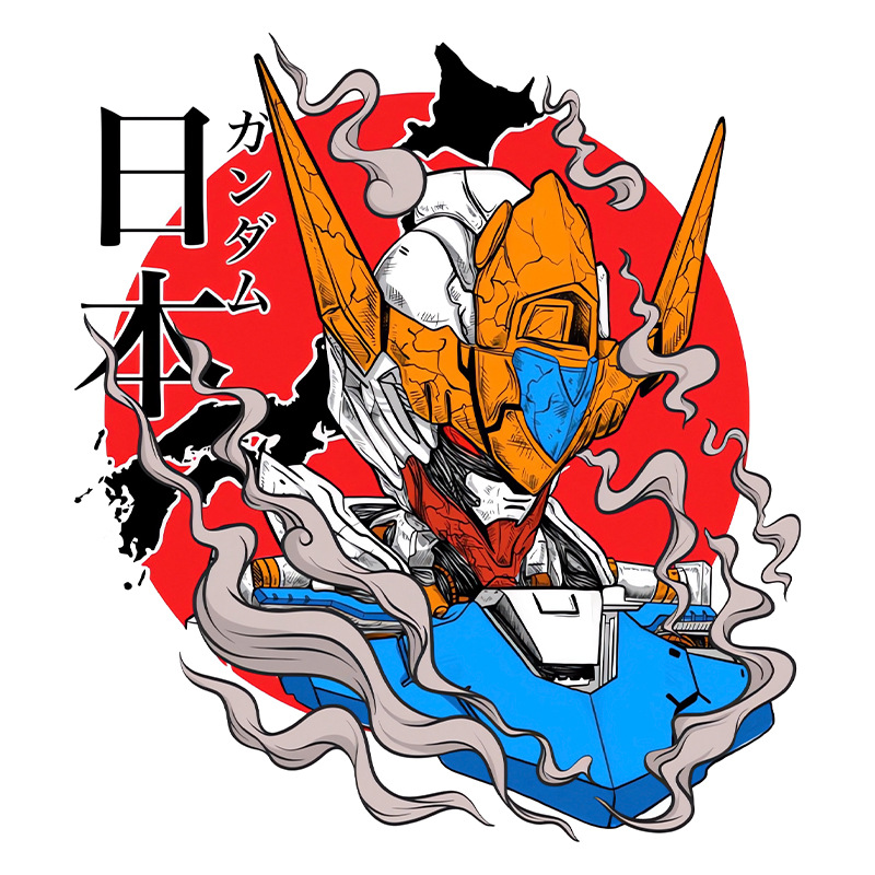Genshin Impact anime car sticker 13cm