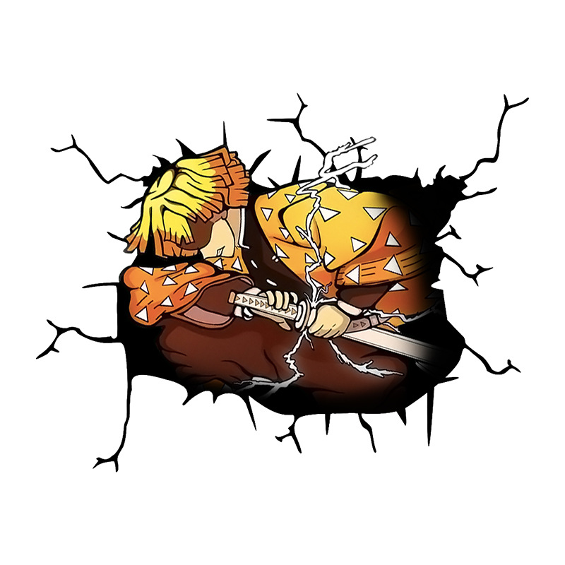 Demon slayer kimets anime car sticker 13cm