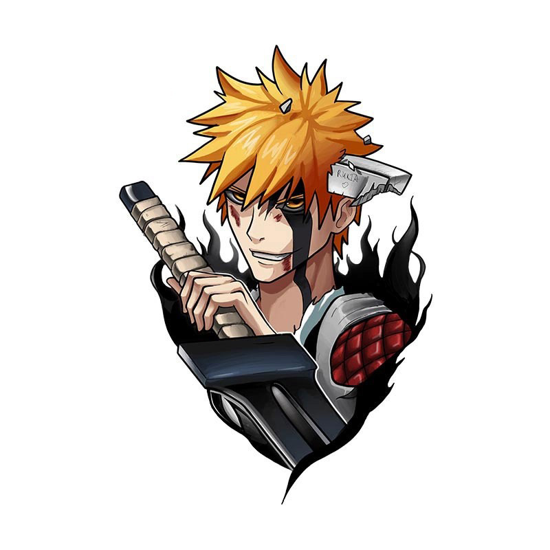 Bleach anime car sticker 13cm
