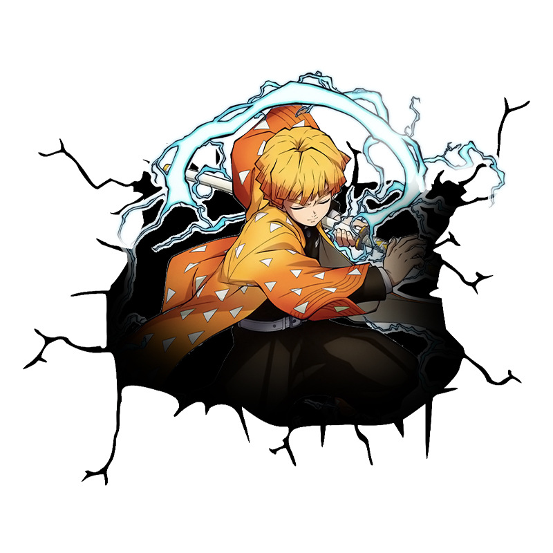Demon slayer kimets anime car sticker 13cm