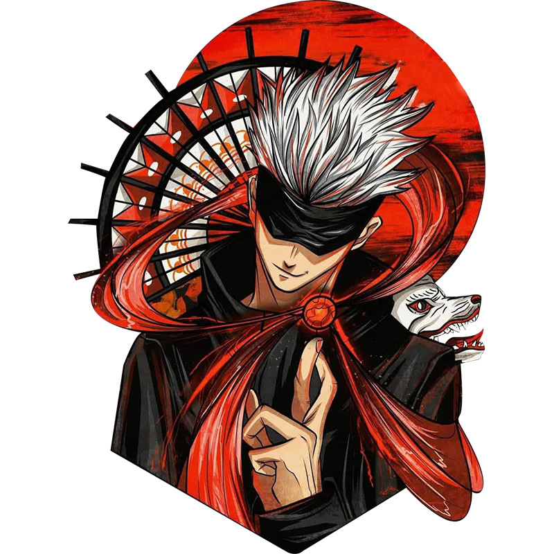 Jujutsu Kaisen anime car sticker 13cm