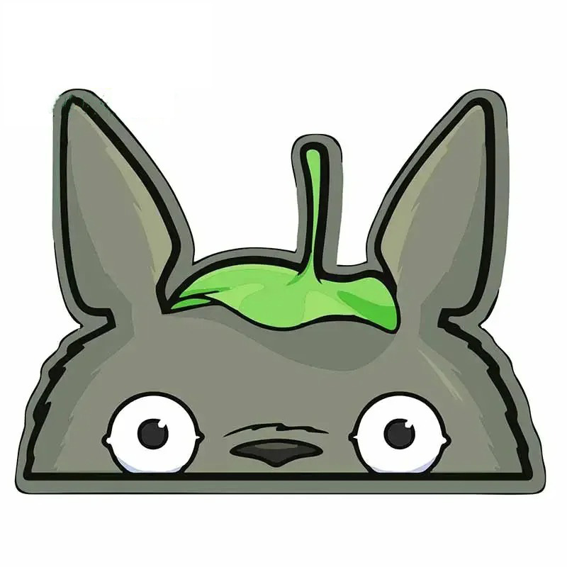 TOTORO anime car sticker 13cm