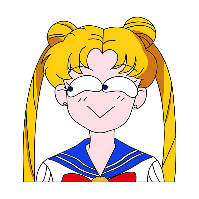 Sailor Moon Crystal anime car sticker 13cm