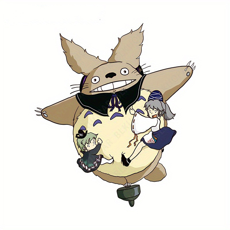 TOTORO anime car sticker 13cm