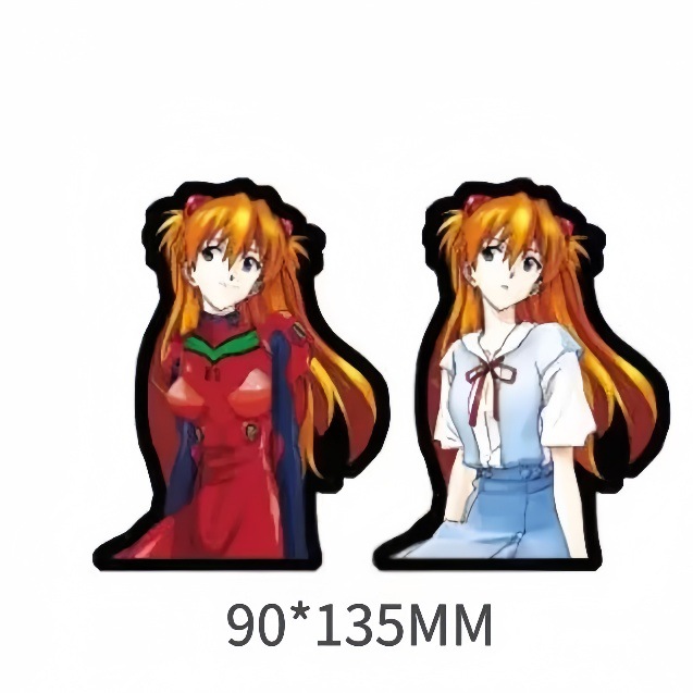 EVA anime 3D illusion stickers