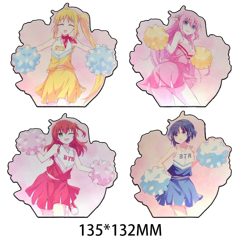 Bocchi the rock anime 3D illusion stickers