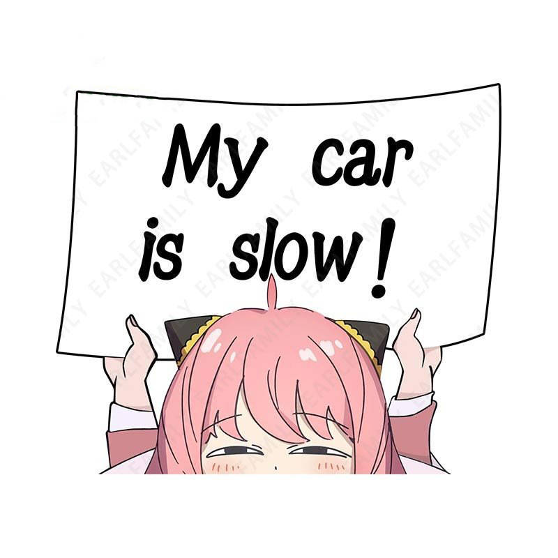 SPY×FAMILY anime car sticker 13cm