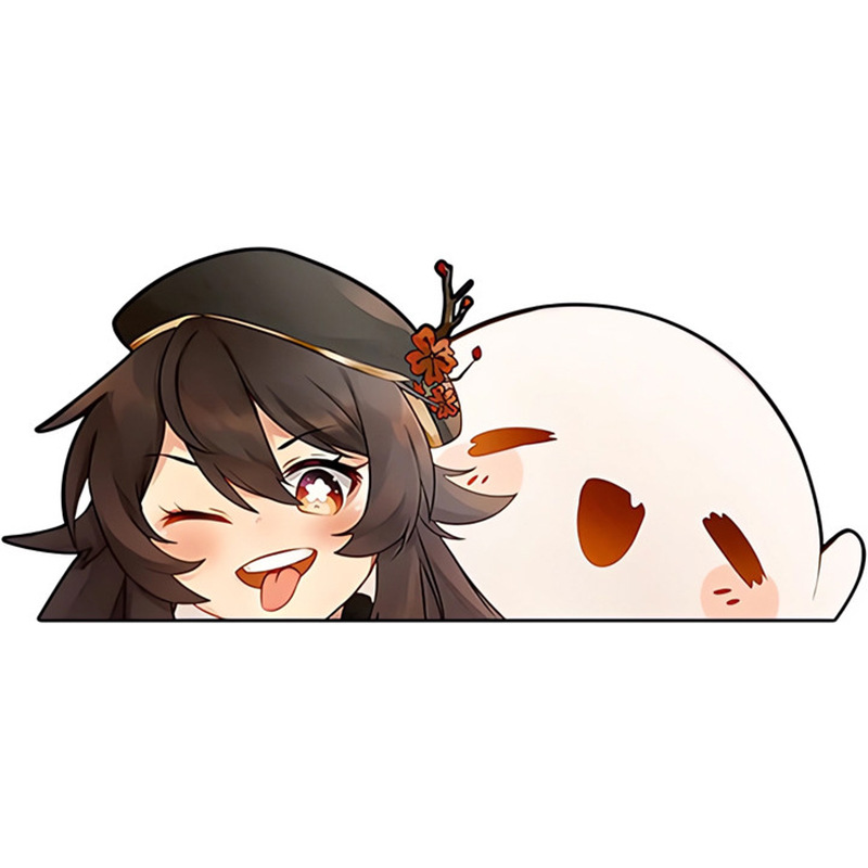 Genshin Impact anime  car sticker 13cm
