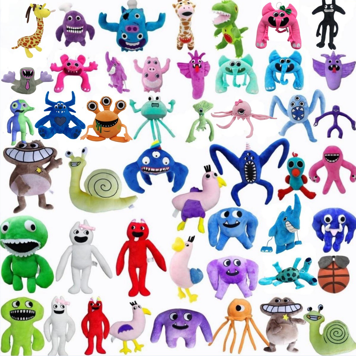 Garten of banban anime plush doll 48pcs a set