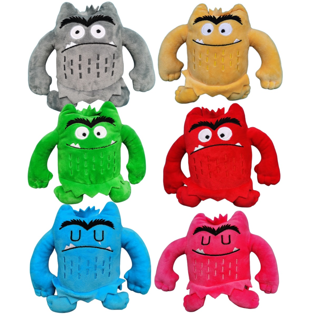 The color monster anime plush doll 13cm