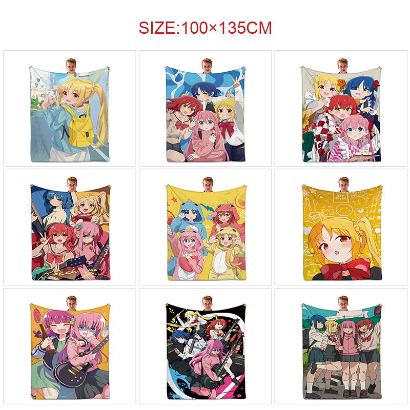 Bocchi the rock anime Blanket 100*135cm