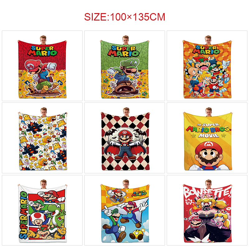 Super Mario anime Blanket 100*135cm