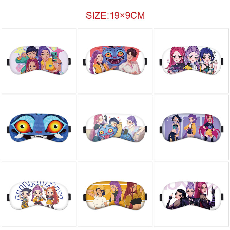 Kpop demon hunters anime eyeshade for 5pcs
