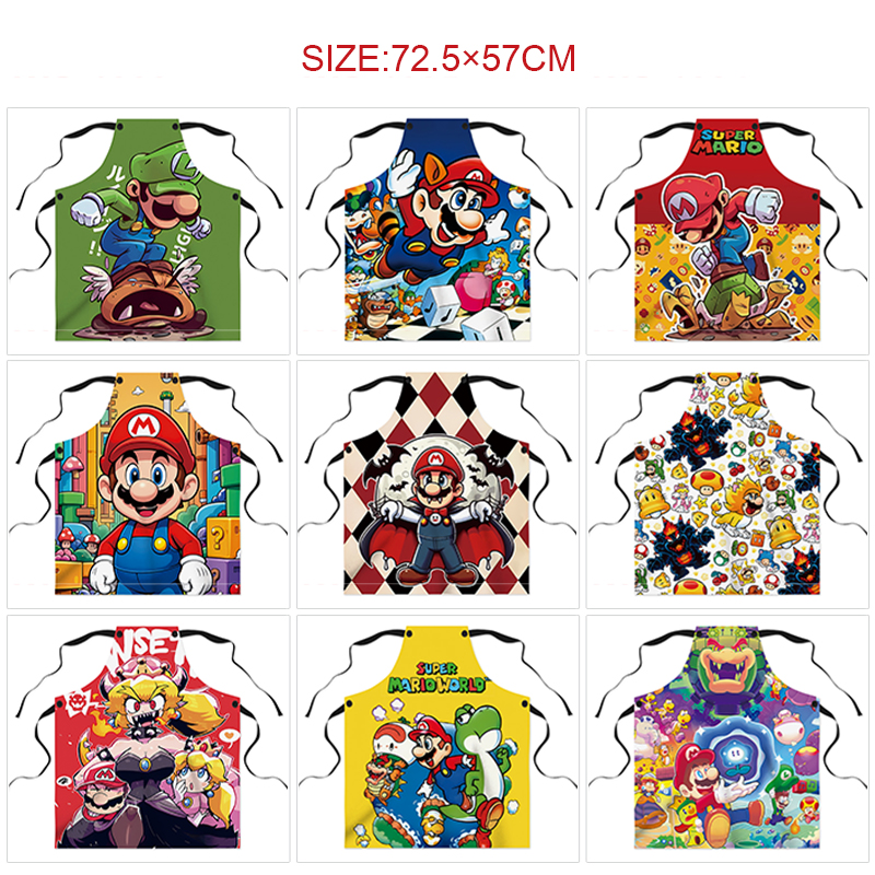 Super Mario anime apron