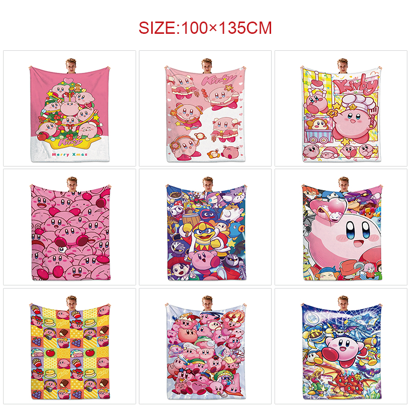 Kirby anime Blanket 100*135cm