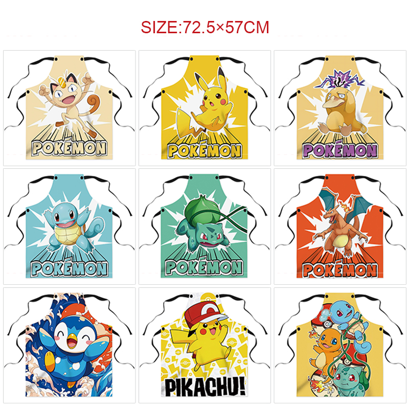 Pokemon anime apron