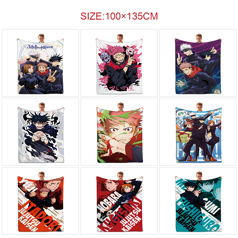 Jujutsu Kaisen anime Blanket 100*135cm