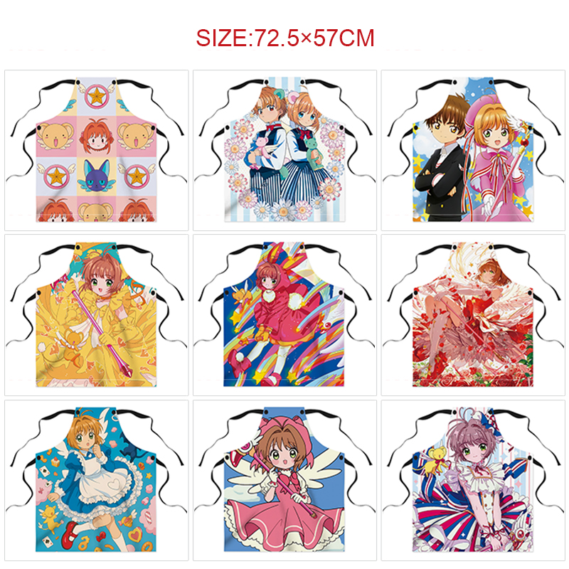 card captor sakura anime apron